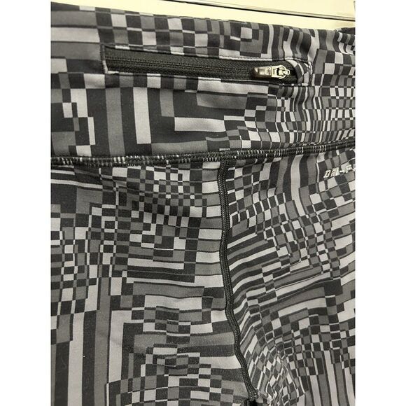 Nike Leggings Running Dry Fit Black and Gray Workout Sports Pants Size S - Picture 6 of 10